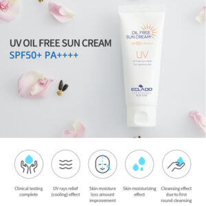 کرم ضد آفتاب فاقد چربی اکلادو +SPF 50