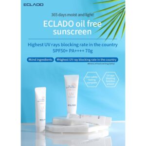 کرم ضد آفتاب فاقد چربی اکلادو +SPF 50