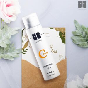 فوم شستشو ویتامین سی اف کازمتیکس