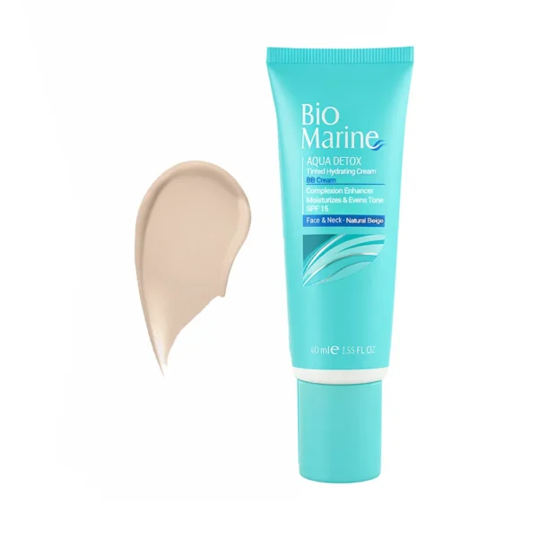 کرم رطوبت رسان رنگی بژ طبیعی بایومارین +SPF15